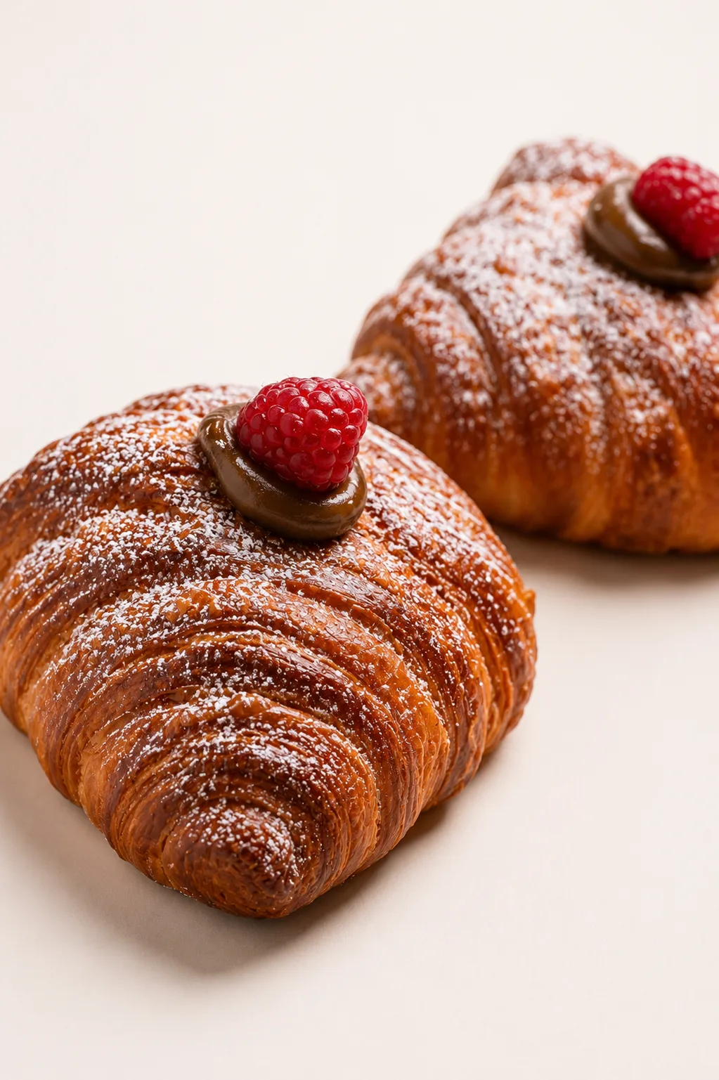 croissant pistacja - malina