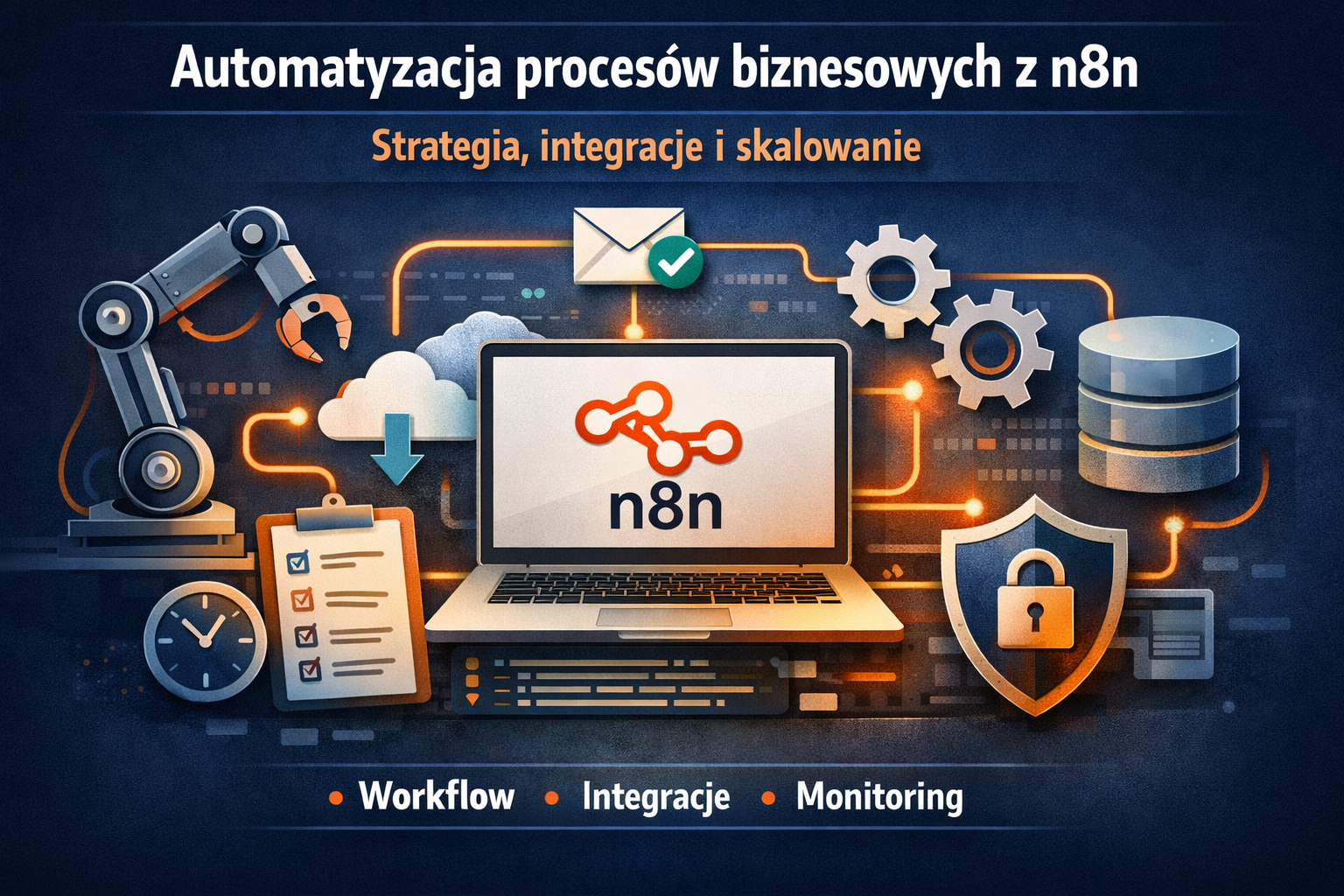 n8n bardzo często jest postrzegany jako narzędzie „do prostych automatyzacji”. Tymczasem przy odpowiednim podejściu może być centralnym elementem integracji sys